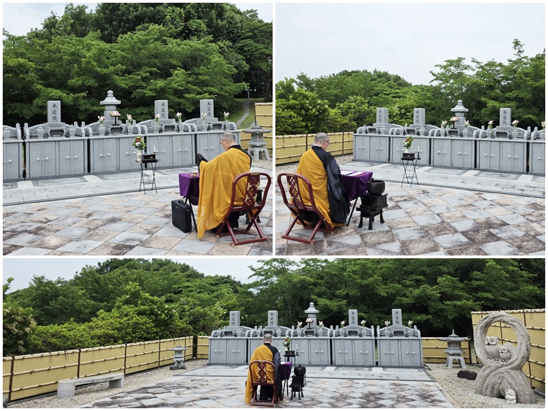 2026年6月14日法光寺　月例法要の様子です